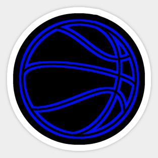 Basketball Graphic Design Sticker